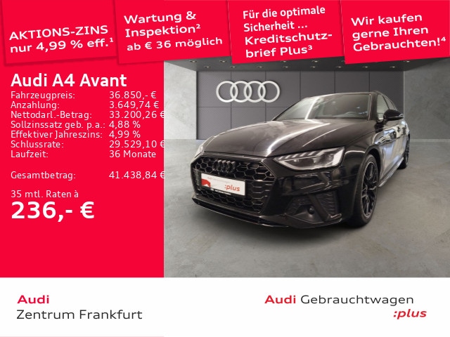 Audi A4 40 TFSI Avant S-Line S-Tronic