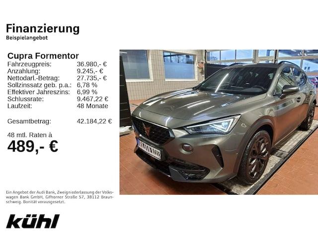 Cupra Formentor 2.0 TSI DSG VZ