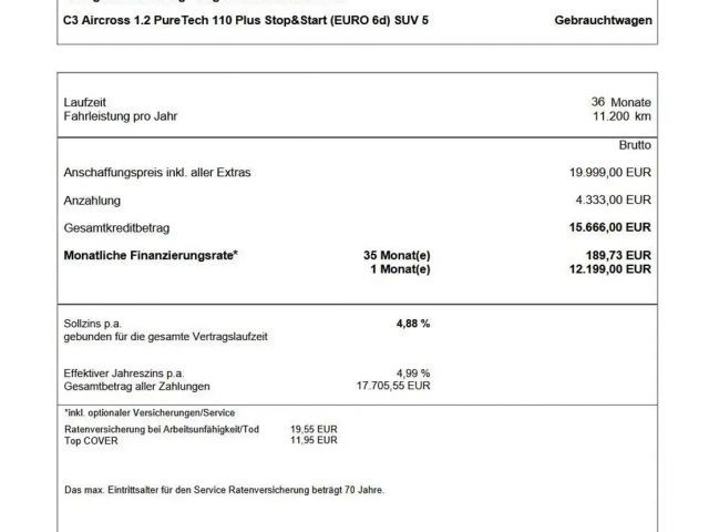 Citroën C3 Aircross Plus PureTech
