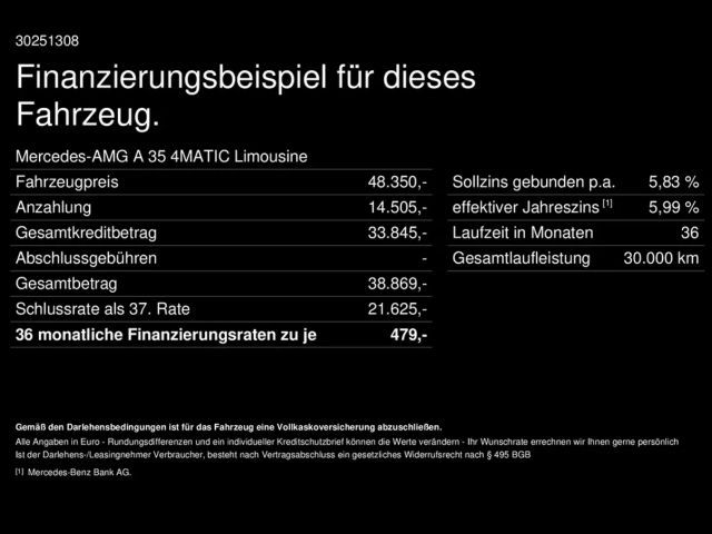 Mercedes-Benz A 35 AMG 4MATIC AMG Line