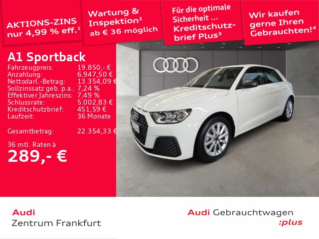 Audi A1 25 TFSI S-Tronic Sportback