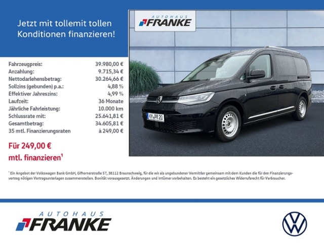 Volkswagen Caddy 2.0 TDI DSG Life Maxi Style