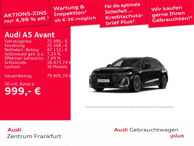 Audi A5 Avant Quattro S-Tronic