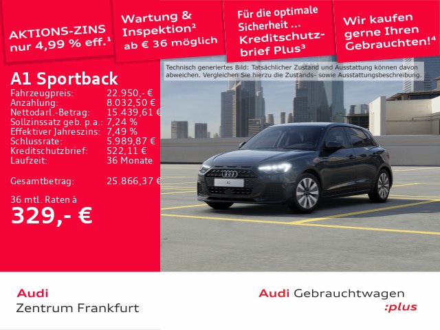 Audi A1 30 TFSI S-Tronic Sportback