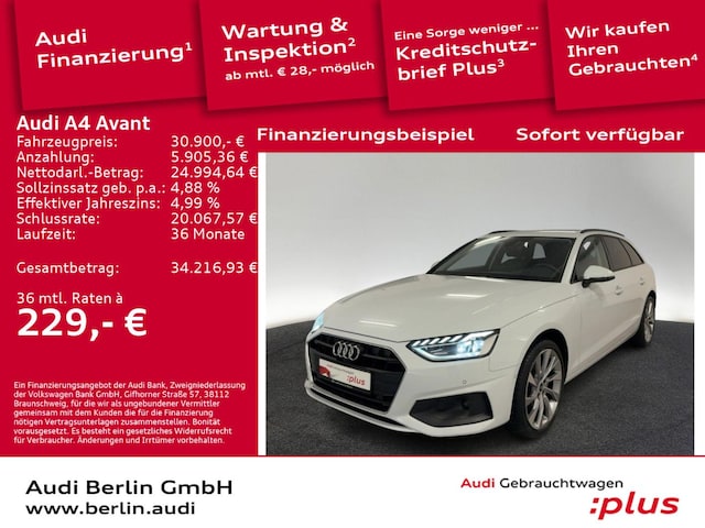 Audi A4 35 TDI Avant S-Tronic