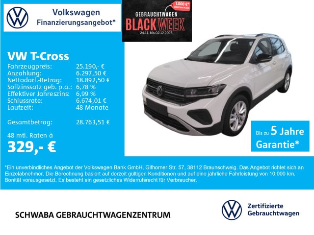 Volkswagen T-Cross 1.0 TSI DSG