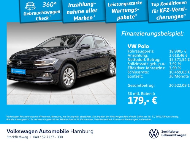 Volkswagen Polo 1.0 TSI DSG Highline