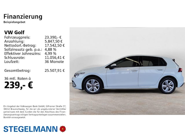 Volkswagen Golf 1.5 TSI Golf VIII Life