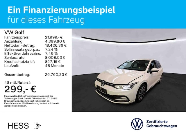 Volkswagen Golf 1.5 TSI Golf VIII