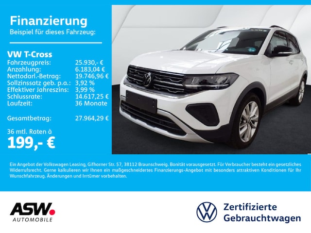 Volkswagen T-Cross 1.0 TSI DSG