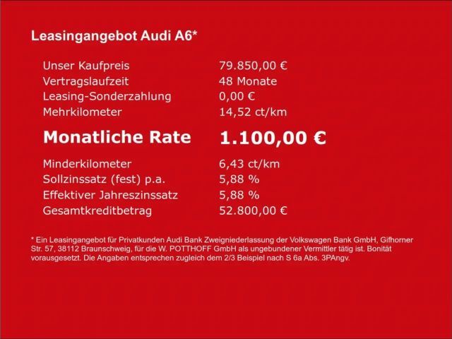 Audi A6 Avant Quattro S-Line