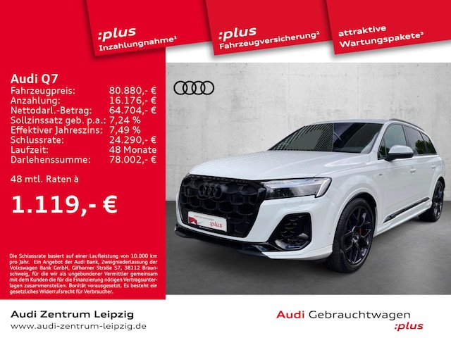 Audi Q7 55 TFSI Quattro S-Line