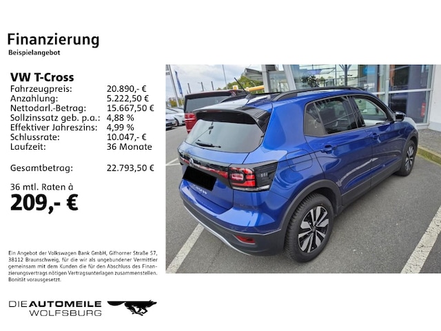 Volkswagen T-Cross 1.0 TSI Move