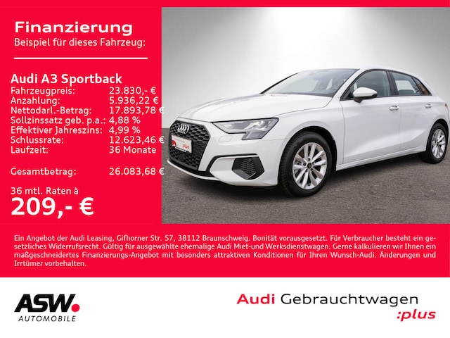 Audi A3 30 TFSI Sportback