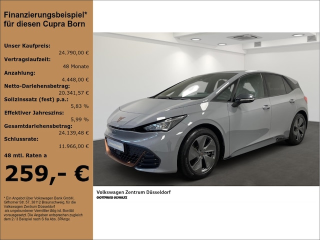 Cupra Born Rückfahrkamera Navigation Einparkhilfe