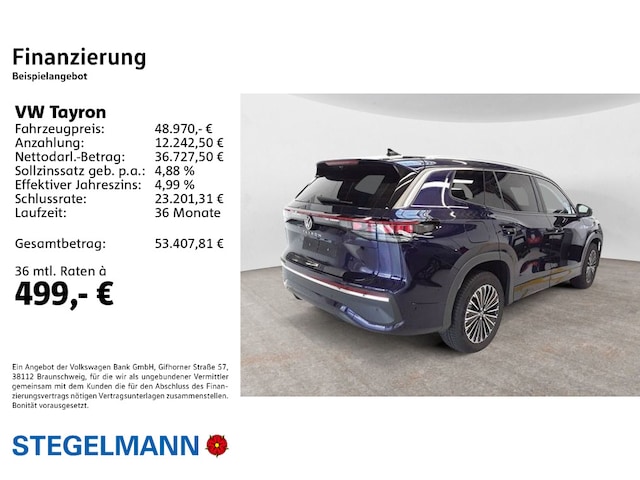 Volkswagen Tayron 2.0 TDI DSG Elegance Elegance