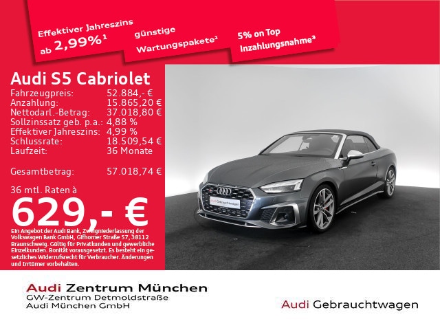 Audi S5 Cabriolet Quattro