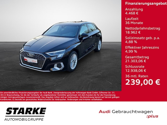 Audi A3 35 TDI S-Tronic Sportback