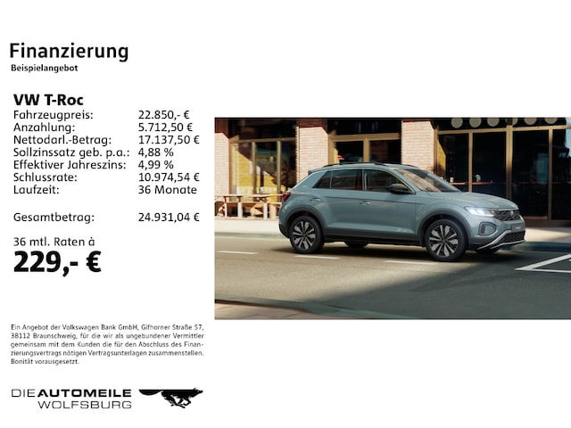 Volkswagen T-Roc 1.0 TSI