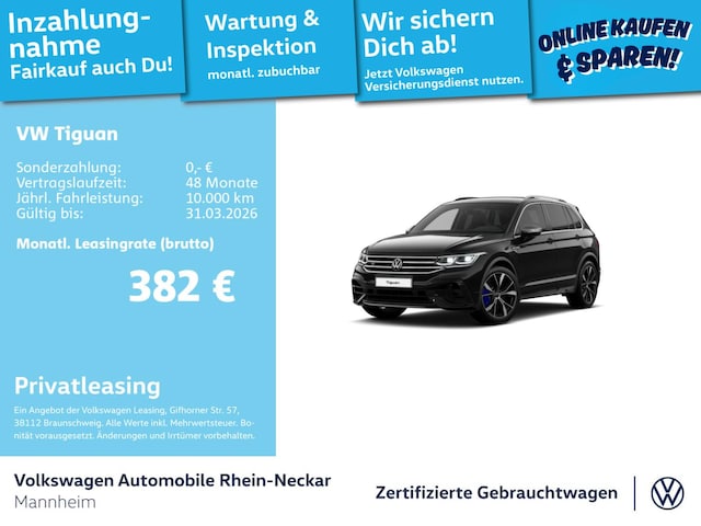 Volkswagen Tiguan 2.0 TSI 4Motion DSG