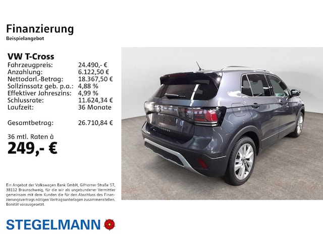 Volkswagen T-Cross 1.0 TSI DSG