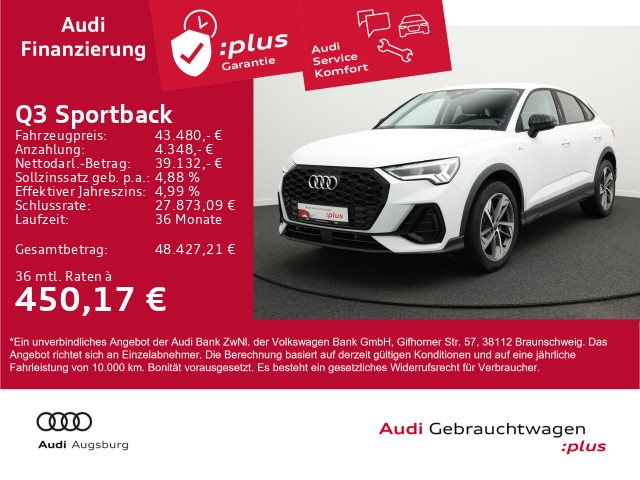 Audi Q3 35 TFSI S-Line S-Tronic Sportback