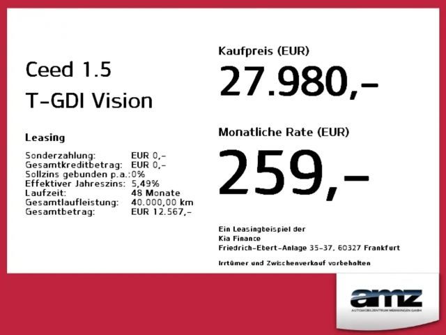Kia Ceed GDi Vision
