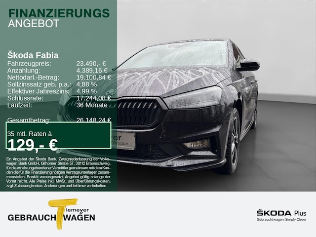 Skoda Fabia 1.0 TSI Monte Carlo