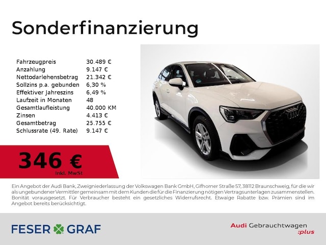 Audi Q3 35 TFSI S-Tronic Sportback