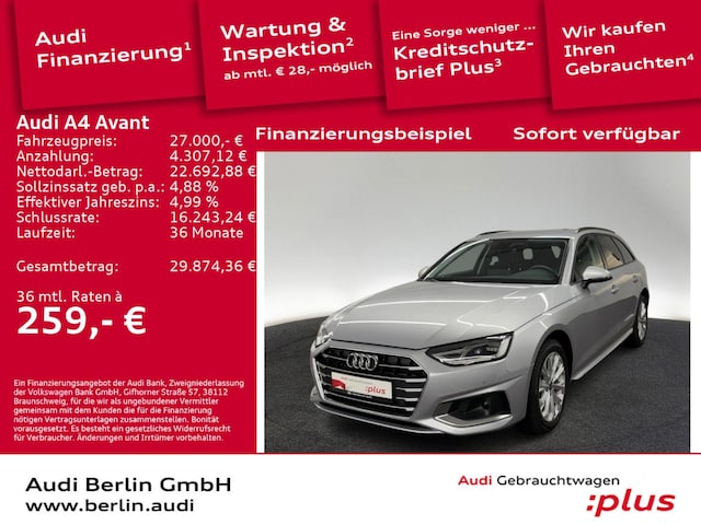 Audi A4 35 TDI Avant S-Tronic