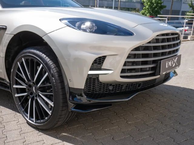 Aston Martin DBX 707 Silver Birch Oxford Tan