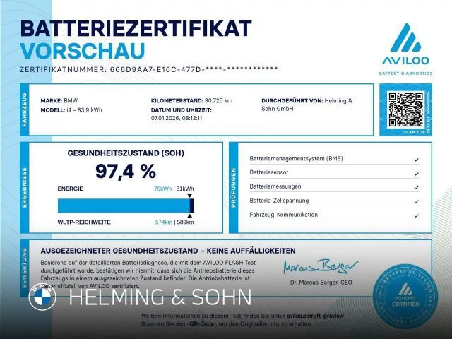 BMW i4 Coupé Gran Coupé M-Sport eDrive40