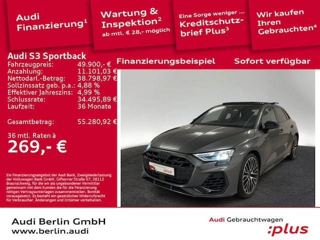 Audi S3 Quattro S-Tronic Sportback