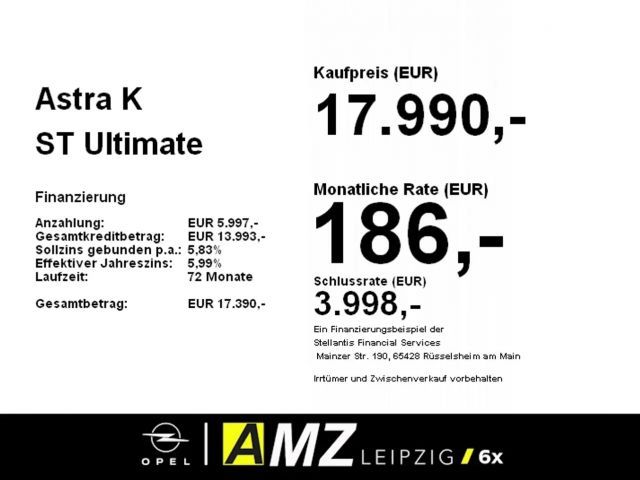 Opel Astra Sports Tourer Ultimate