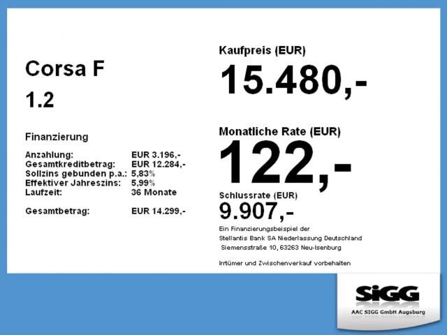 Opel Corsa GS-Line Grand Sport