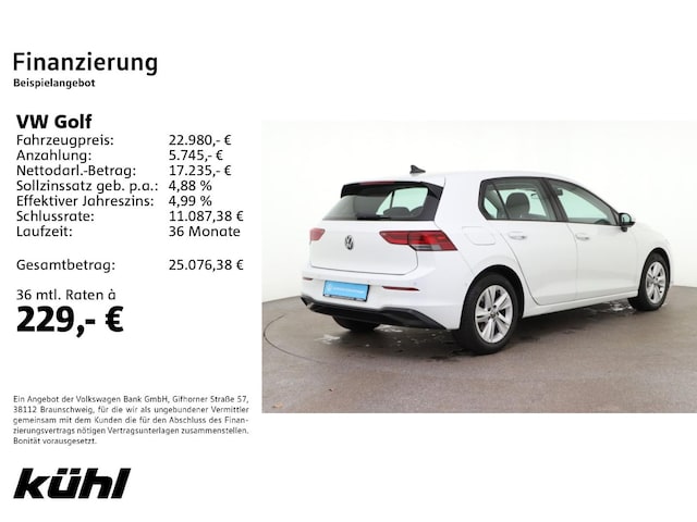 Volkswagen Golf 2.0 TDI Golf VIII Life