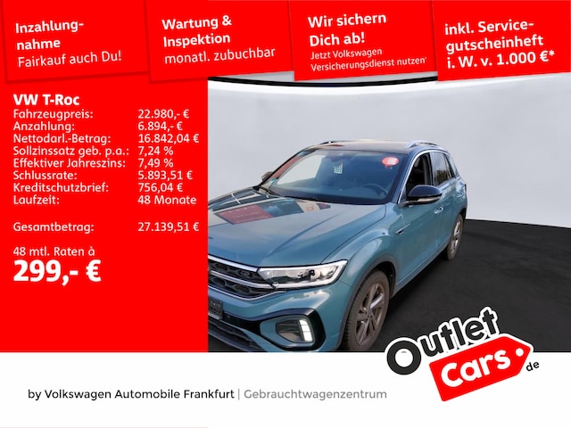 Volkswagen T-Roc 1.0 TSI R-Line