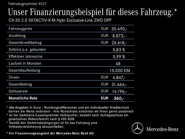 Mazda CX-30 Exclusive-line SkyActiv