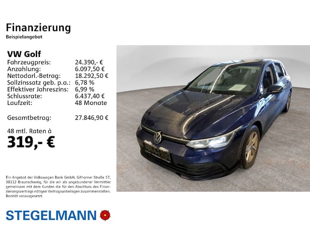 Volkswagen Golf 1.5 TSI Golf VIII Life