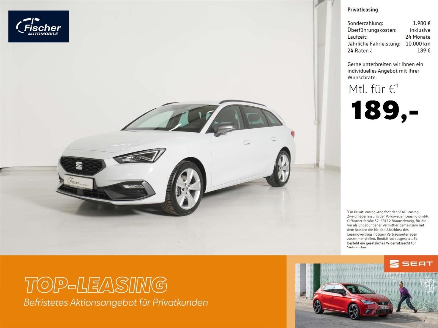 Seat Leon 2.0 TDI DSG FR-lijn Sportstourer