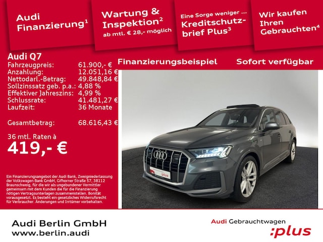 Audi Q7 50 TDI Quattro S-Line