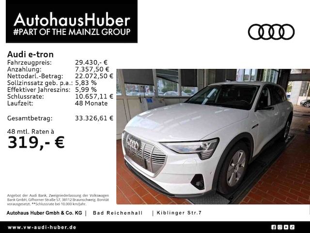 Audi e-tron 50 Quattro