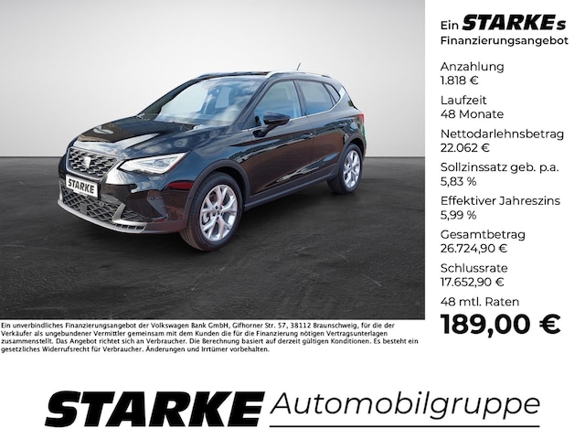 Seat Arona 1.0 TSI DSG FR-lijn