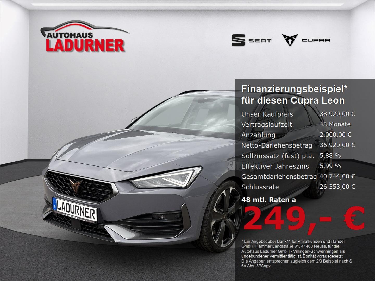 Cupra Leon DSG ST VZ