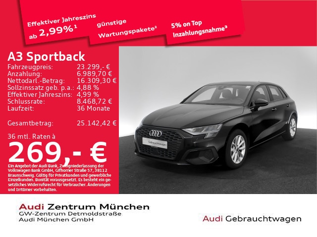 Audi A3 30 TFSI S-Tronic Sportback
