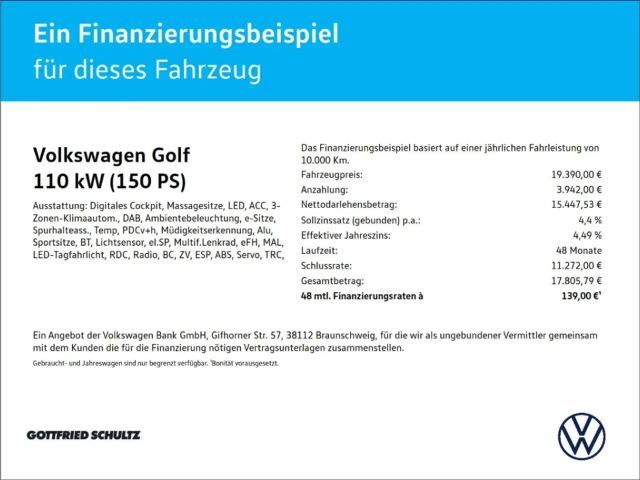Volkswagen Golf 1.5 eTSI DSG