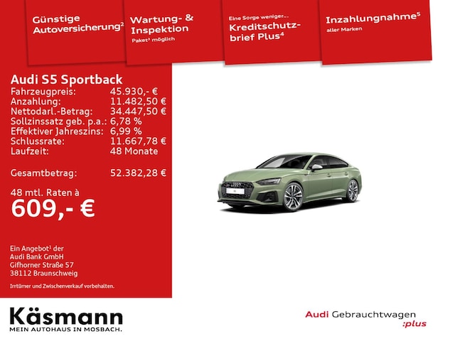 Audi S5 Quattro Sportback