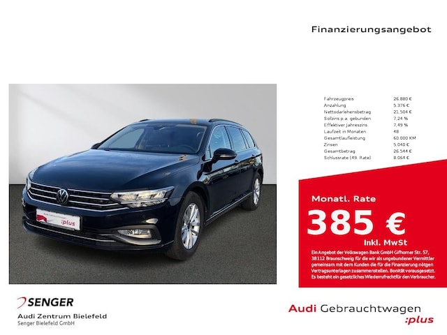Volkswagen Passat 1.5 TSI DSG Variant