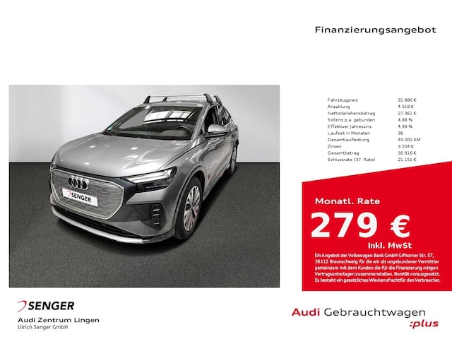 Audi Q4 e-tron 40 Sportback