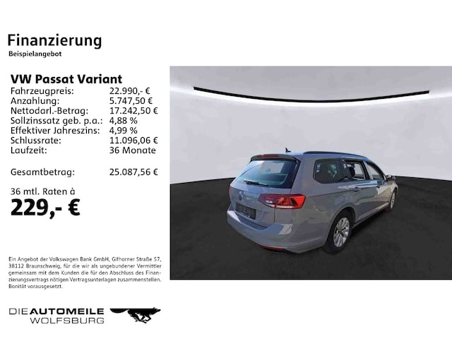 Volkswagen Passat 2.0 TDI DSG Variant